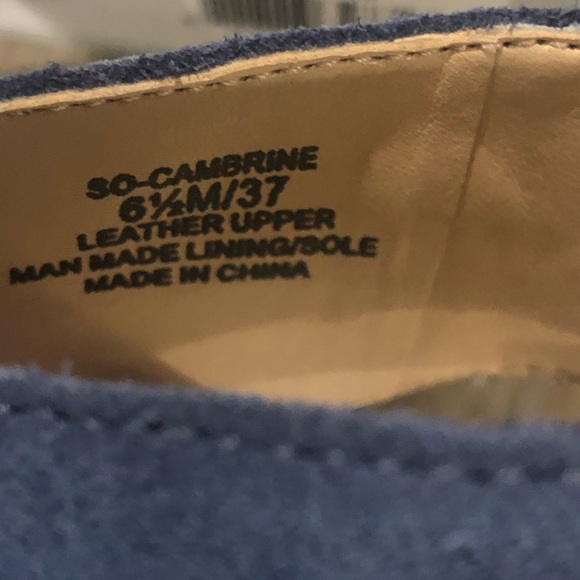 Sole Society Blue Jean Wedge NIB - Picture 10 of 12